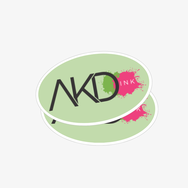 Oval Stickers-AKD Ink