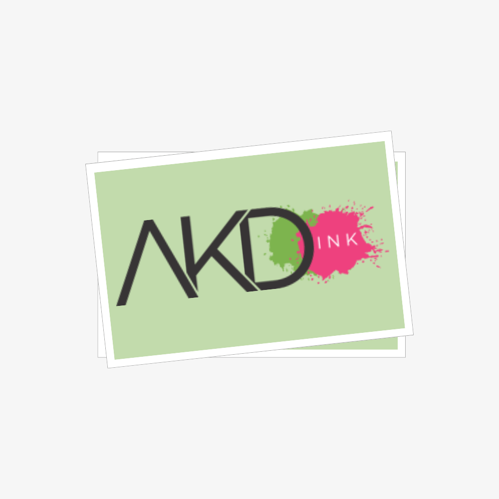 Rectangle Stickers-AKD Ink