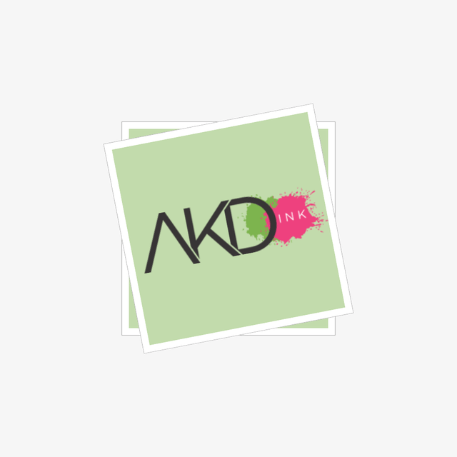 Square Stickers-AKD Ink