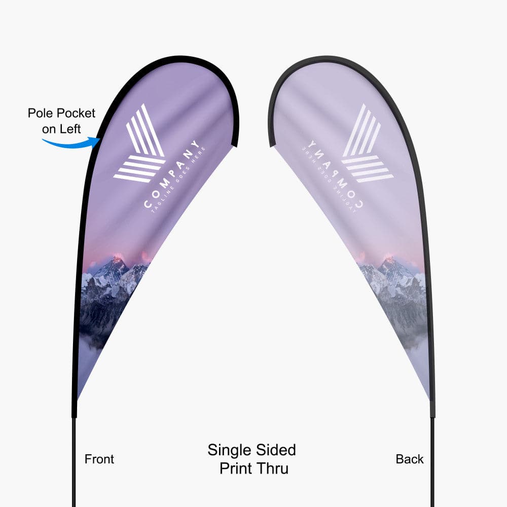 Teardrop Flag-AKD Ink