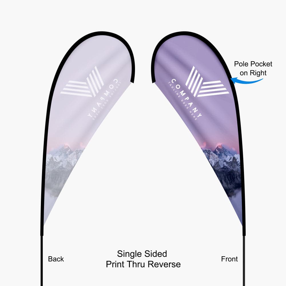 Teardrop Flag-AKD Ink