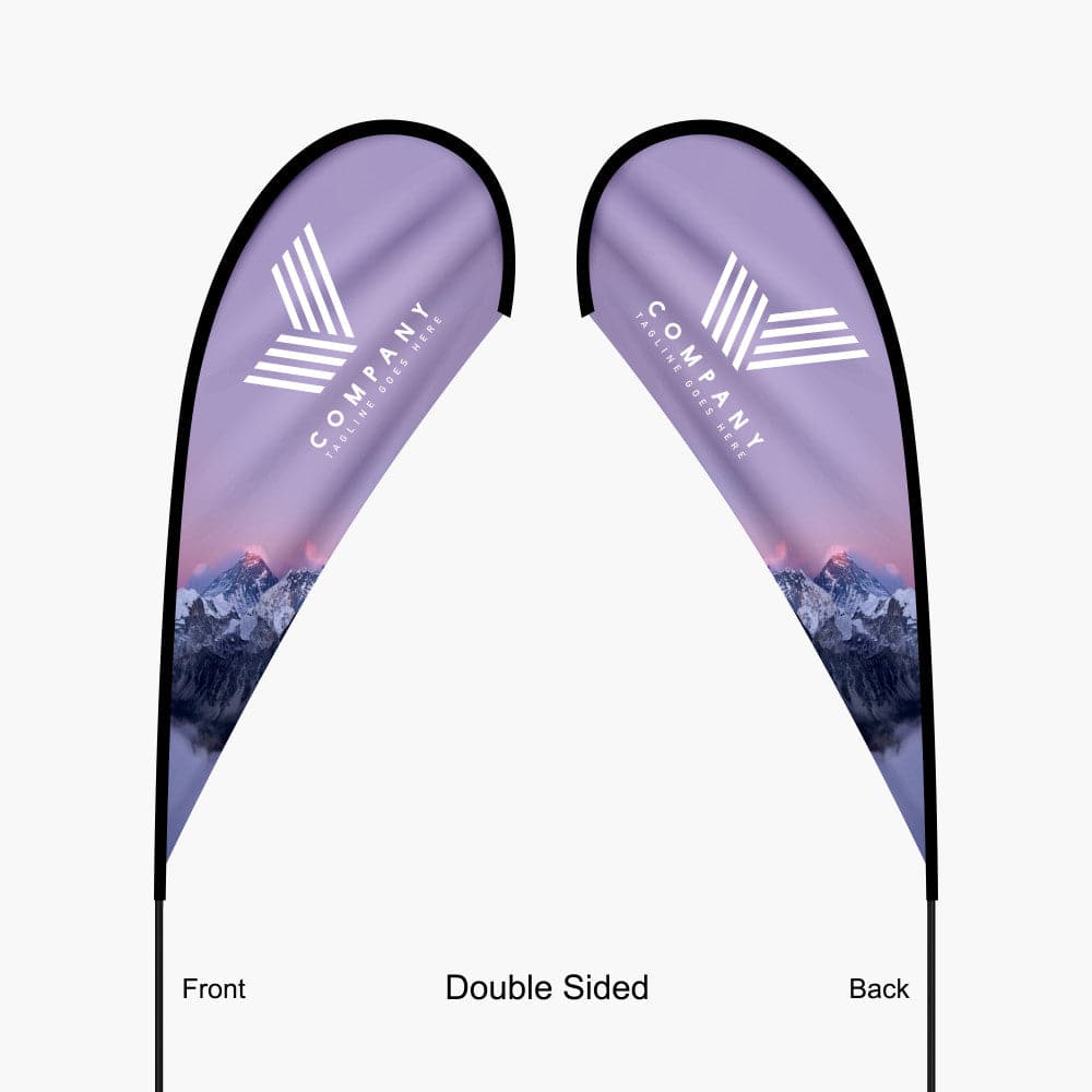 Teardrop Flag-AKD Ink