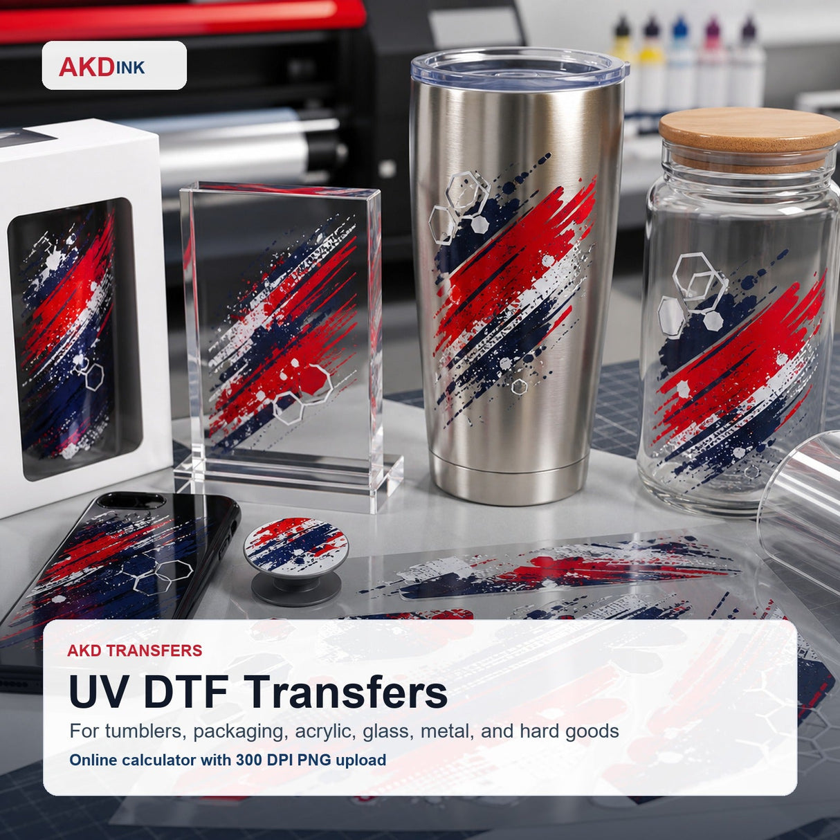 UV DTF Transfers-AKD Ink