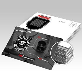 Black Edge Postcards printed by AKD Ink