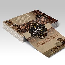 Brown Kraft Sell Sheets printed by AKD Ink