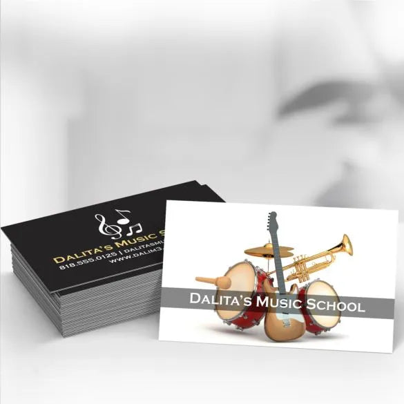Black Edge Business Cards-AKD Ink