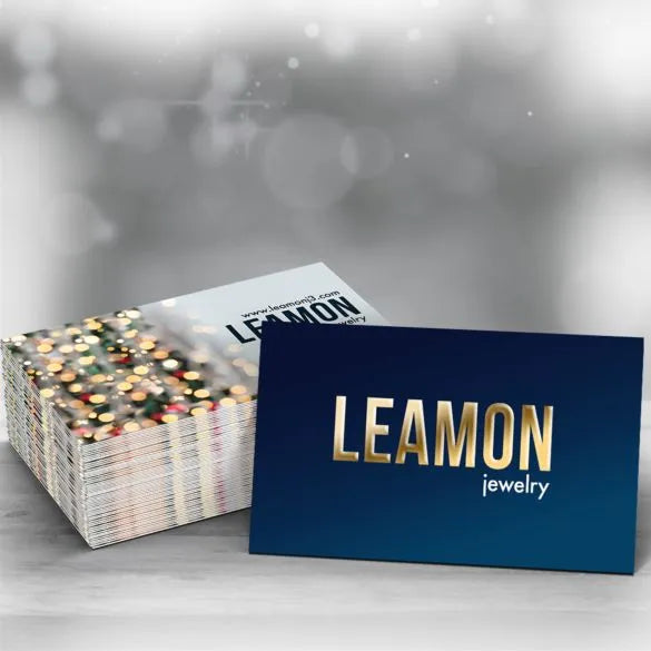 Raised Foil Business Cards-AKD Ink