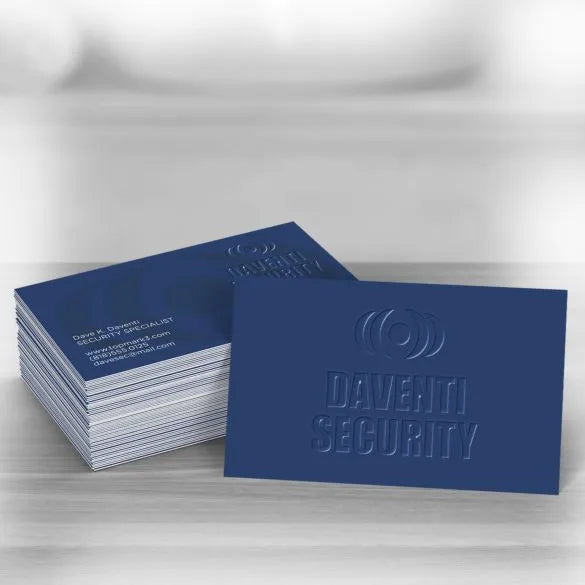 Raised Spot UV Business Cards-AKD Ink