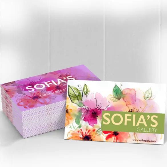 Silk Business Cards-AKD Ink