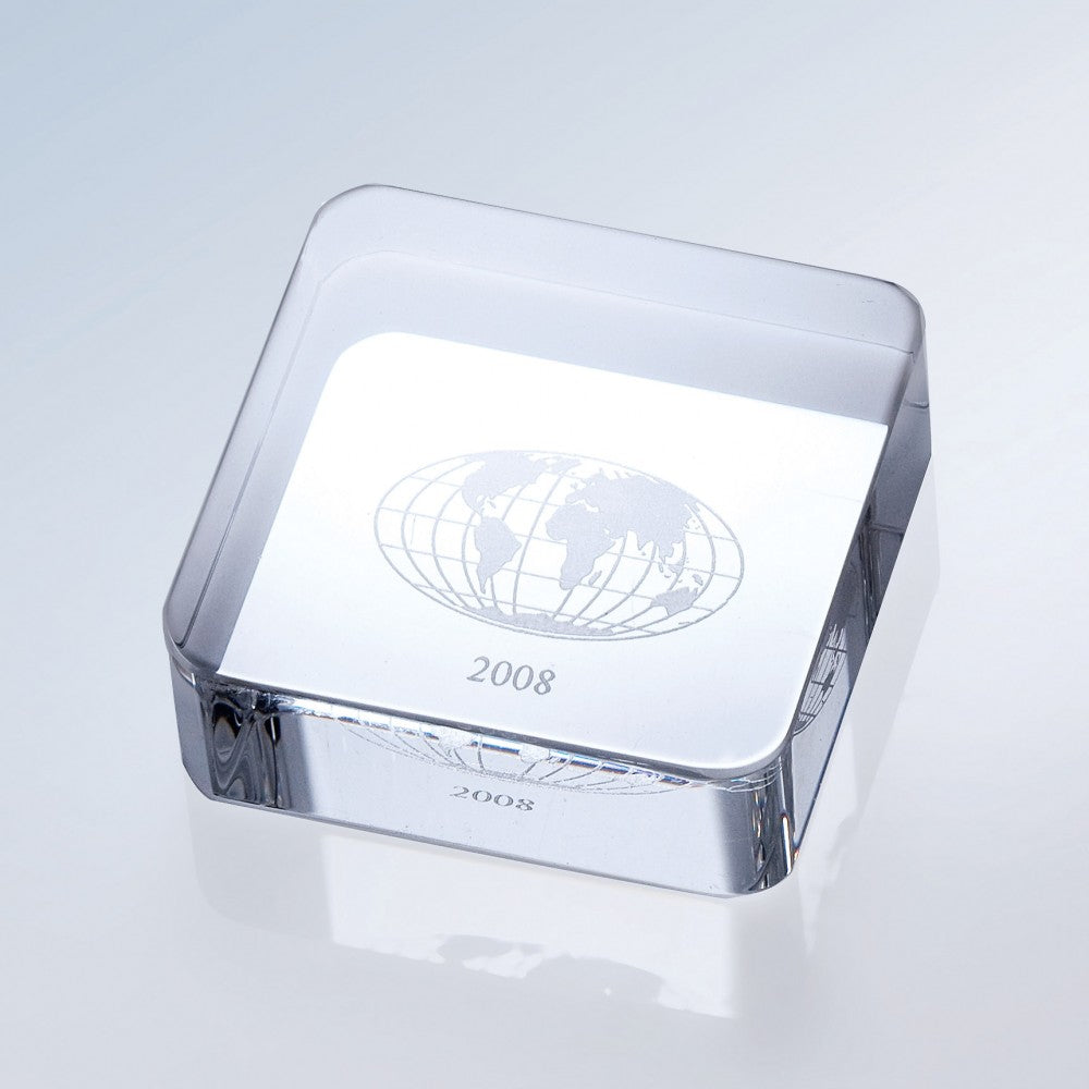 Square Paperweight premium recognition award
