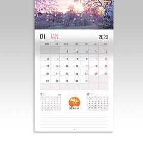 8.5x11 Calendars printed by AKD Ink