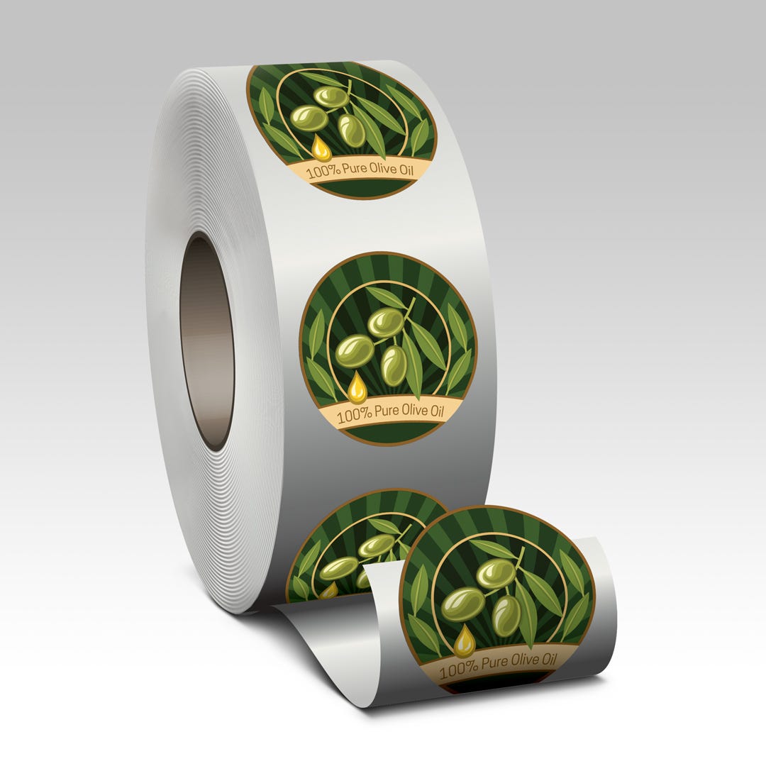 Circle Roll Labels product image
