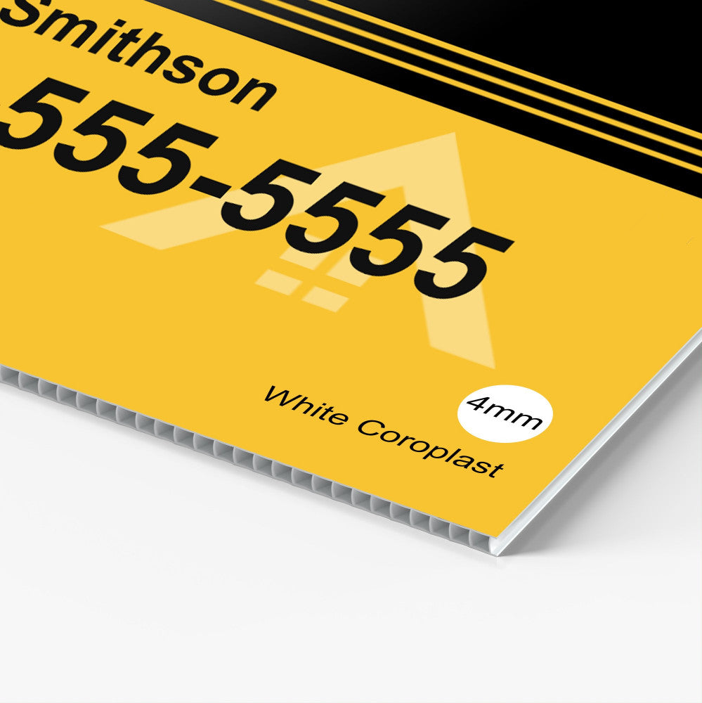 Custom Coroplast Signs