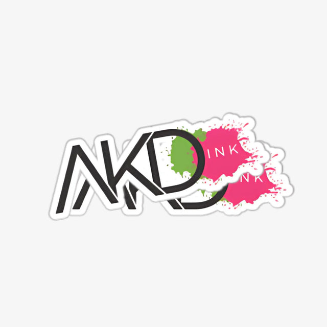 Die cut Stickers-AKD Ink