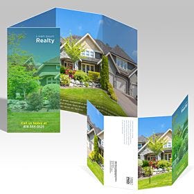 Direct Mail Specialty Folds Flyers and Brochures printed by AKD Ink