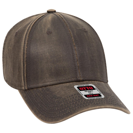 OTTO CAP 6 Panel Low Profile Baseball Cap-AKD Ink