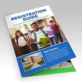 Half Fold Brochures printed by AKD Ink
