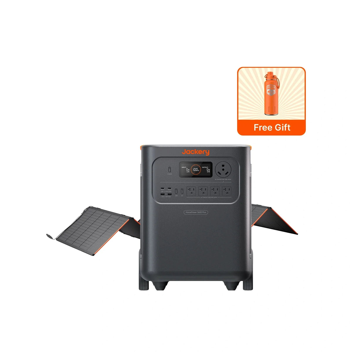 Jackery Solar Generator HomePower 3600 Plus