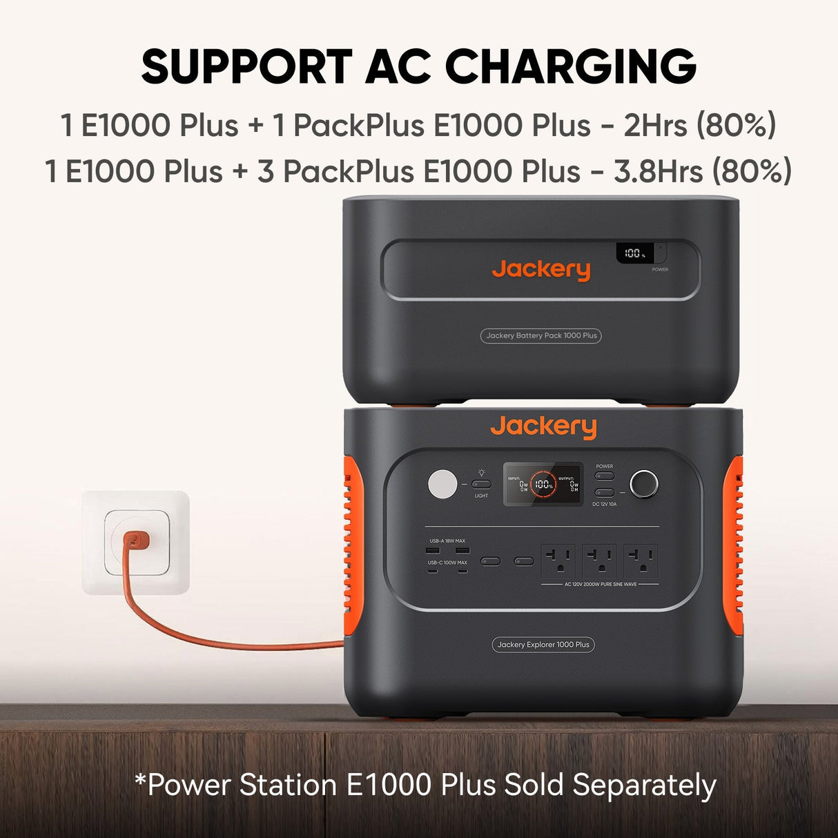 Refurbished Jackery Battery Pack 1000 Plus in a stylish handbag, showcasing portable power storage device integrated with handbag design.
