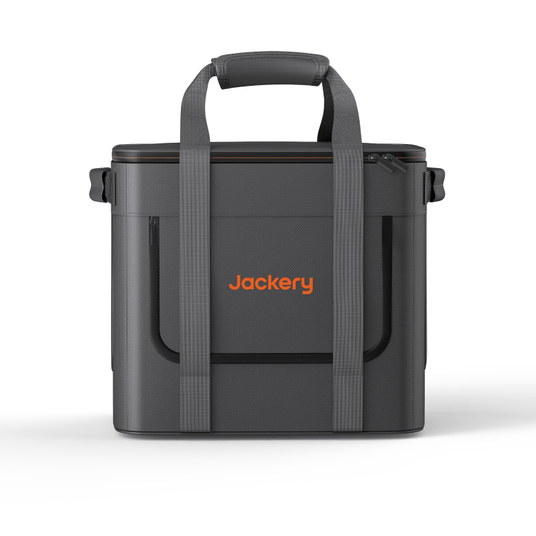 Jackery Extreme Guard carrying bag for handbags, black protective case with handle, designed for secure transport of Jackery products