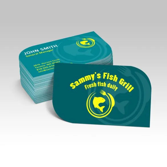 Leaf Business Cards-AKD Ink