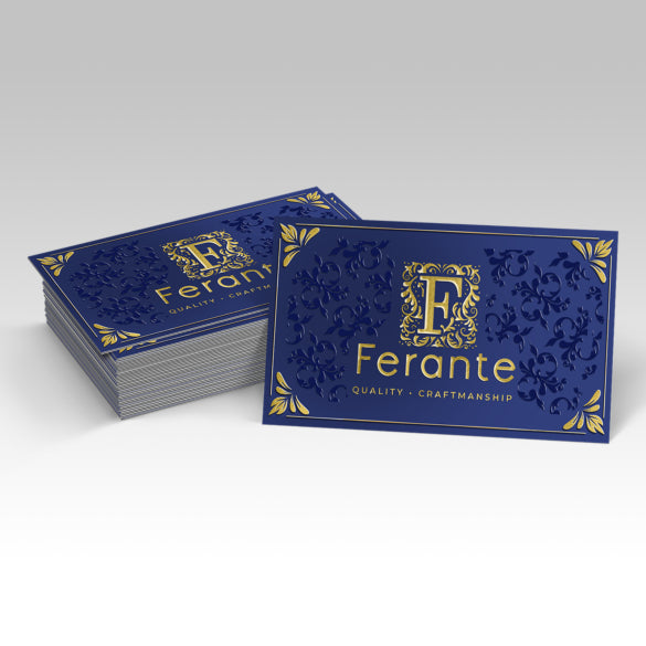 Dual Raised Business Cards-AKD Ink