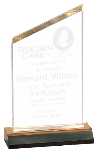 GOLD REFLECTION PEAK ACRYLIC-AKD Ink