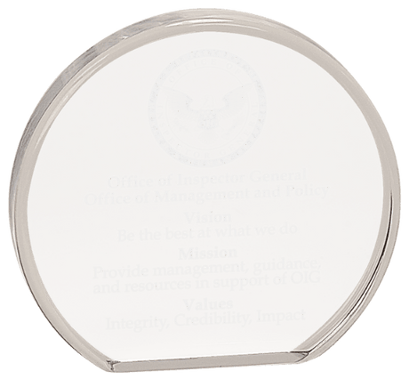 CLEAR ROUND ACRYLIC-AKD Ink