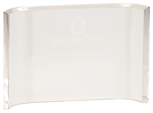 CLEAR ACRYIC CRESCENT-AKD Ink