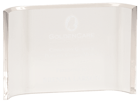 CLEAR ACRYIC CRESCENT-AKD Ink