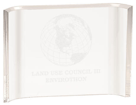 CLEAR ACRYIC CRESCENT-AKD Ink