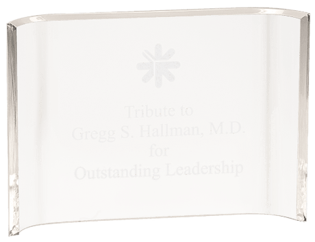 CLEAR ACRYIC CRESCENT-AKD Ink