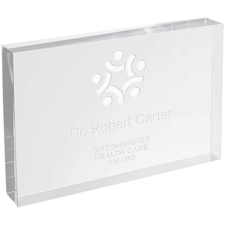 Clear Rectangle Acrylic-No Bevel-AKD Ink