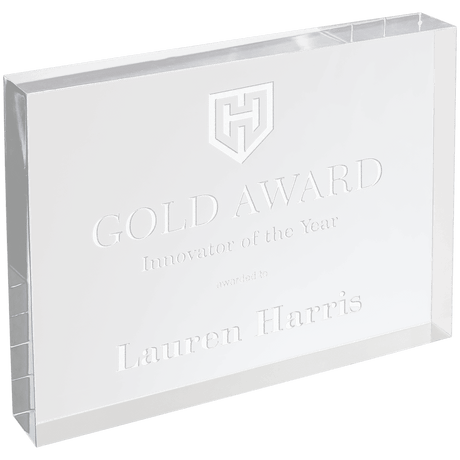 Clear Rectangle Acrylic-No Bevel-AKD Ink