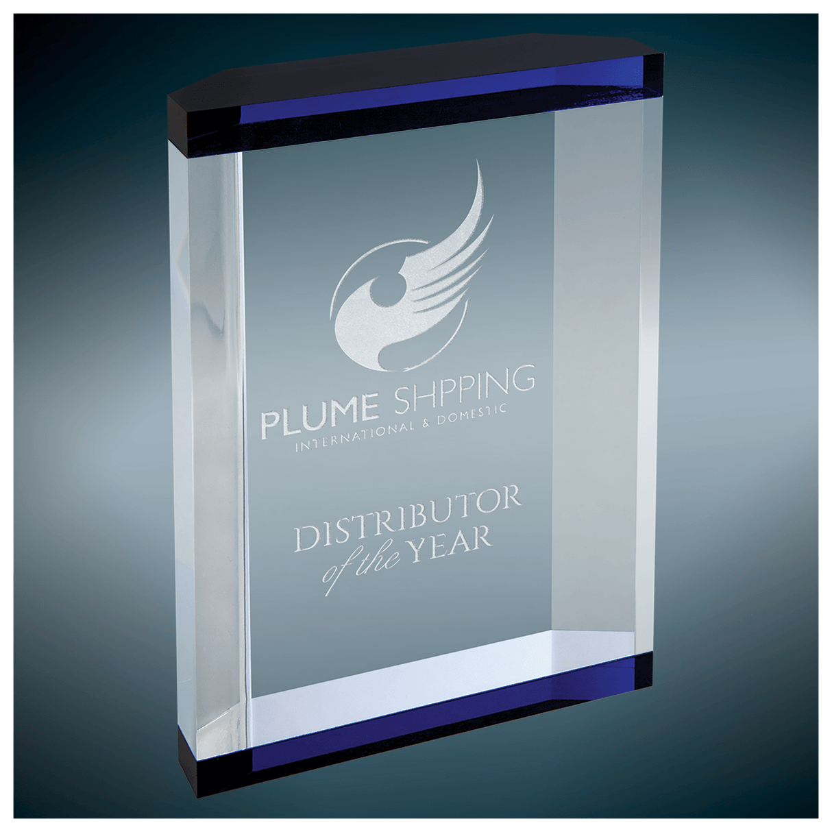 Small Victory Blue Acrylic-AKD Ink