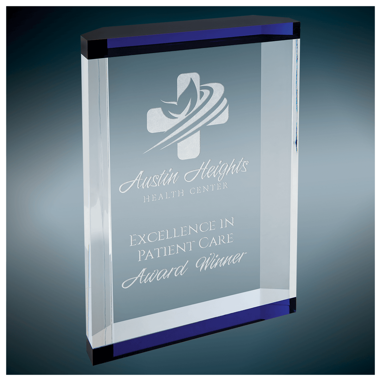 Small Victory Blue Acrylic-AKD Ink