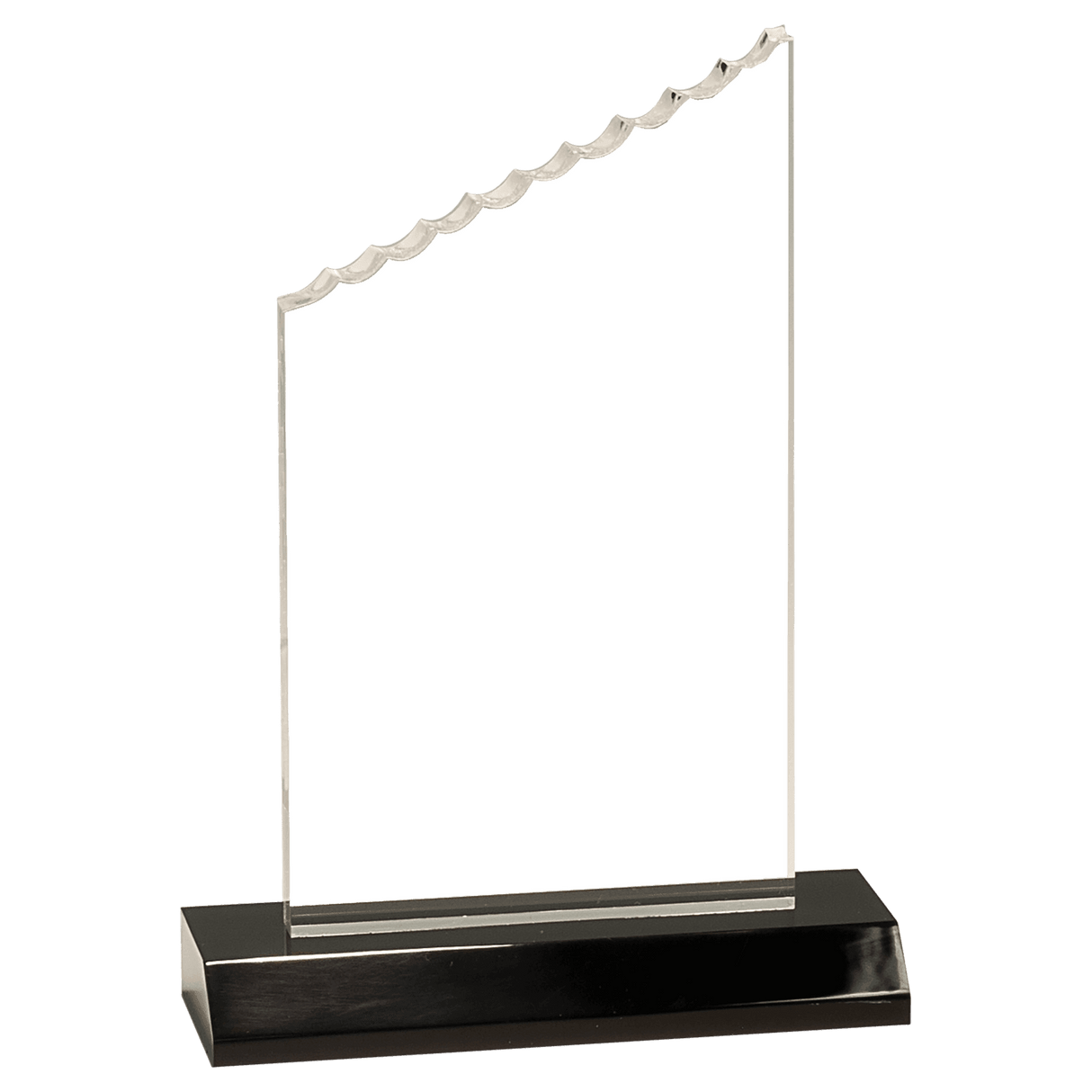 CLEAR ACRYLIC ICEBERG W/BLACK BASE-AKD Ink