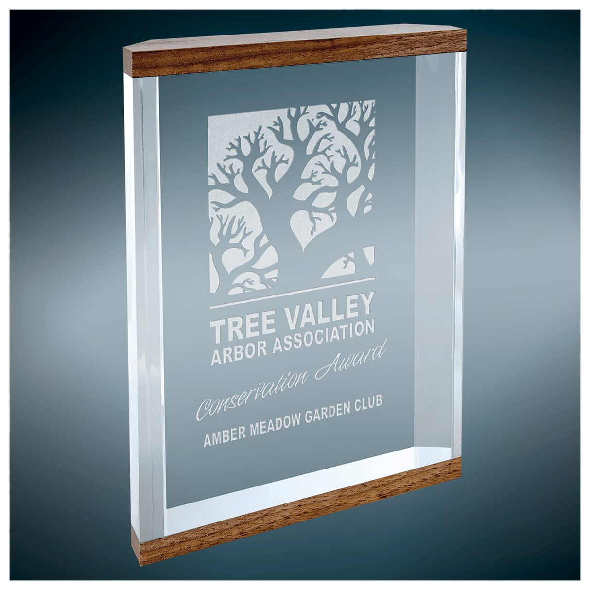 Medium Victory Wood Acrylic-AKD Ink