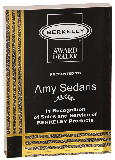 BLACK DIAMONDS RECTANGLE ACRYLIC-AKD Ink