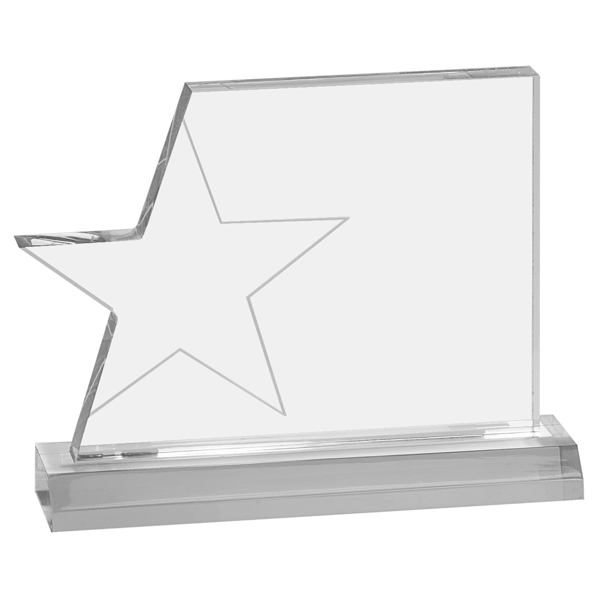 Clear Star Page Acrylic with Base-AKD Ink