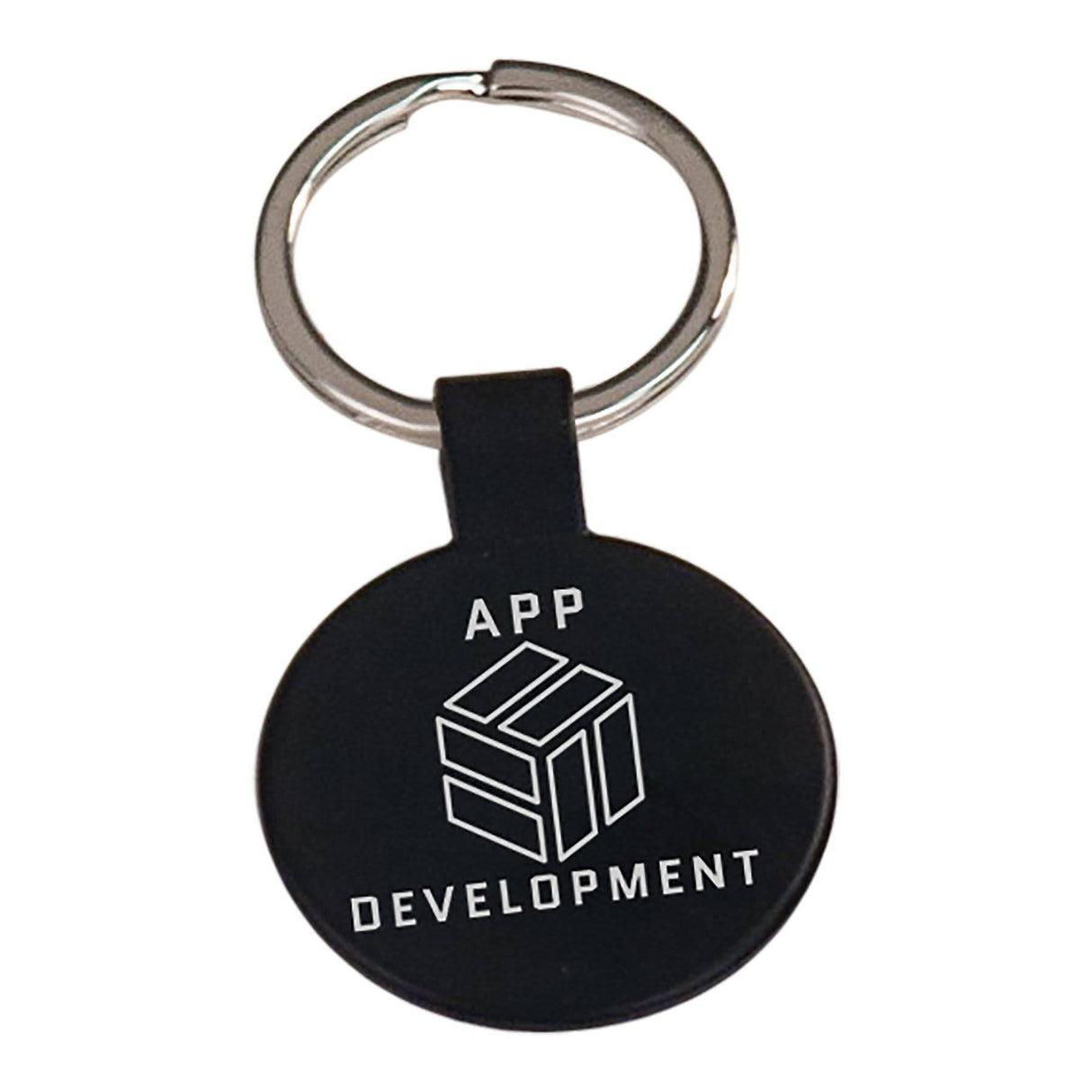 Round Metal Keychain-AKD Ink