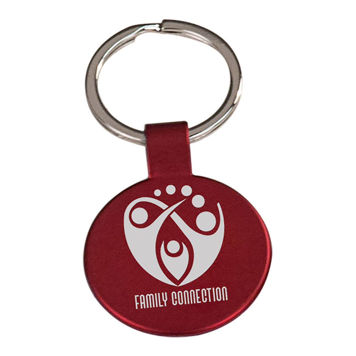 Round Metal Keychain-AKD Ink