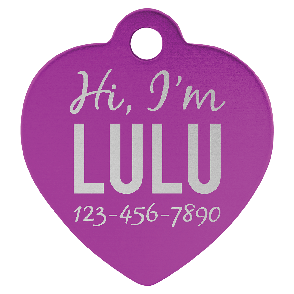 Heart Pet Tag-AKD Ink
