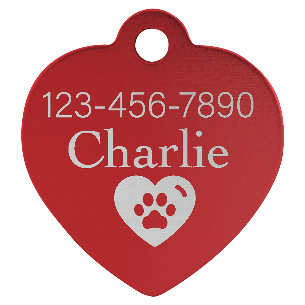 Heart Pet Tag-AKD Ink