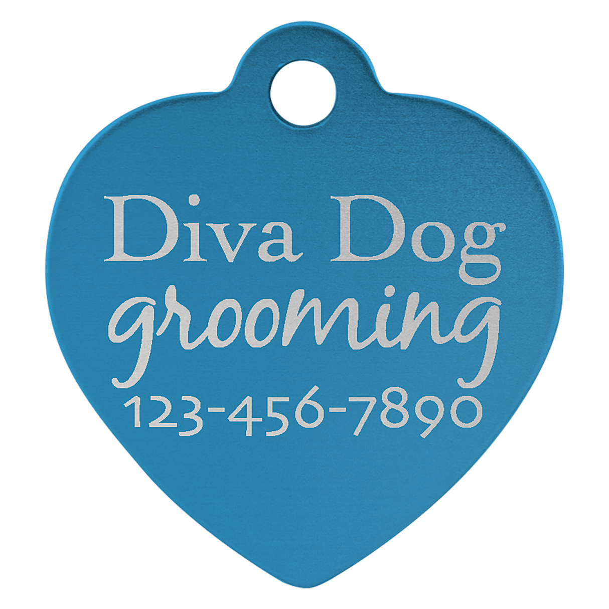 Heart Pet Tag-AKD Ink
