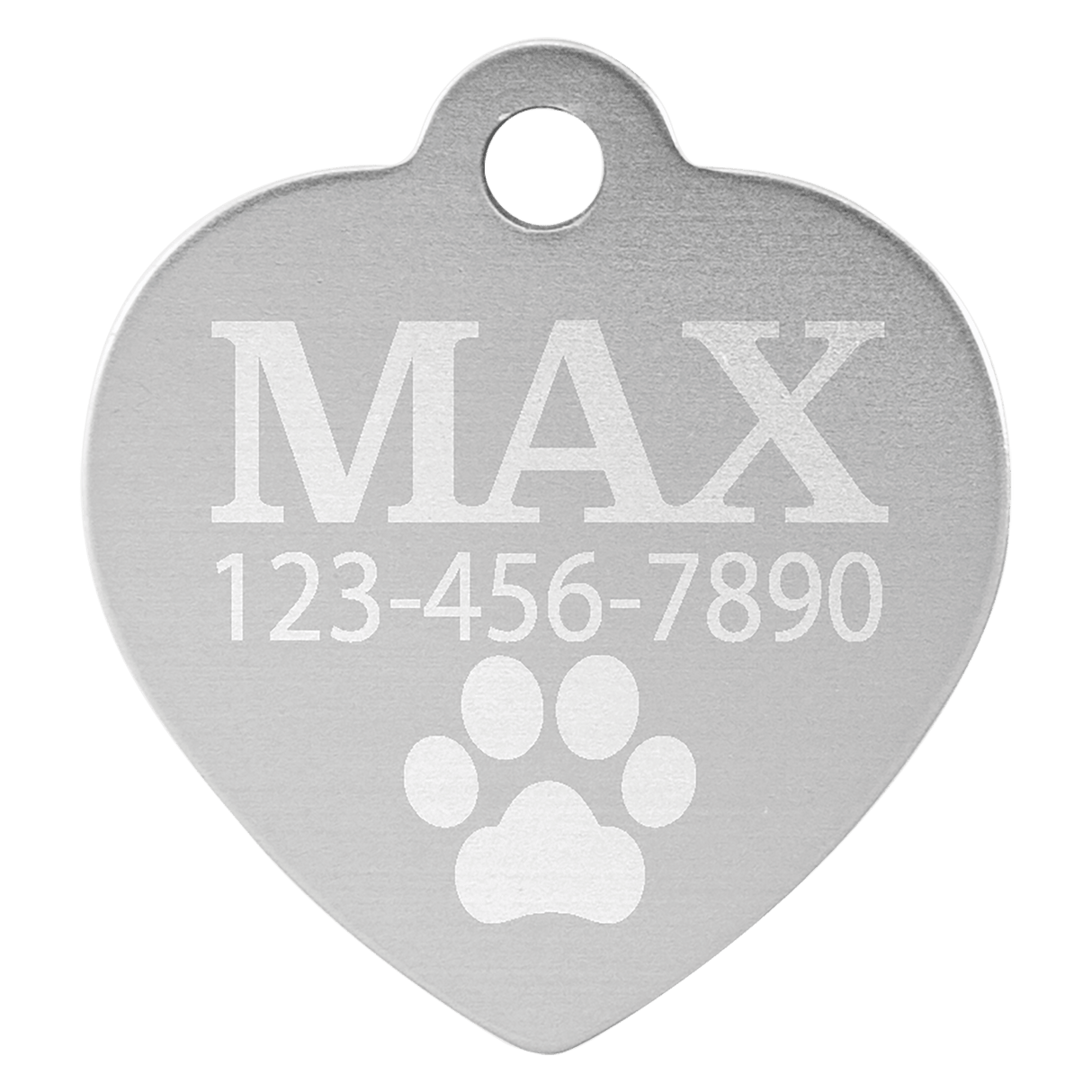 Heart Pet Tag-AKD Ink