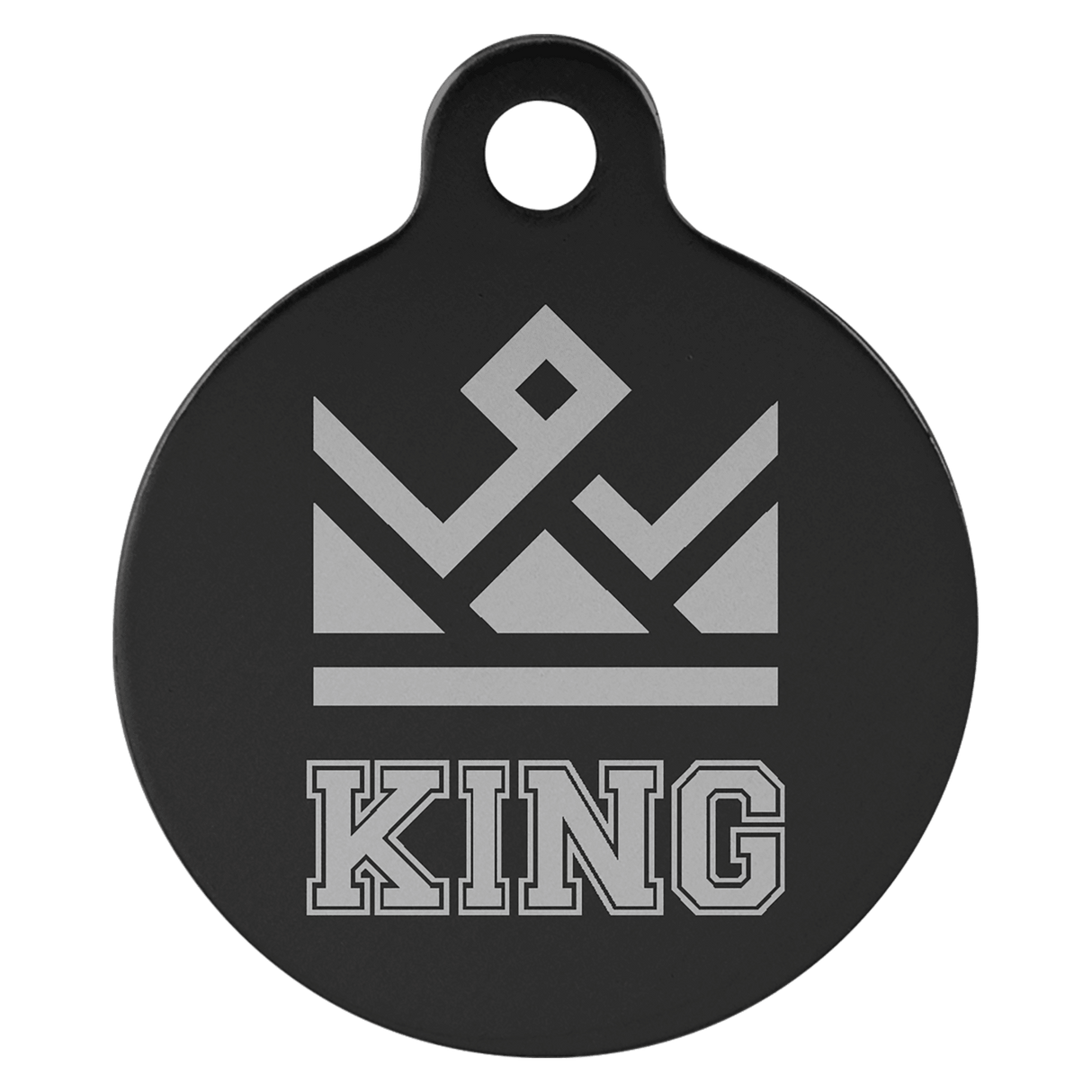 Round Pet Tag-AKD Ink