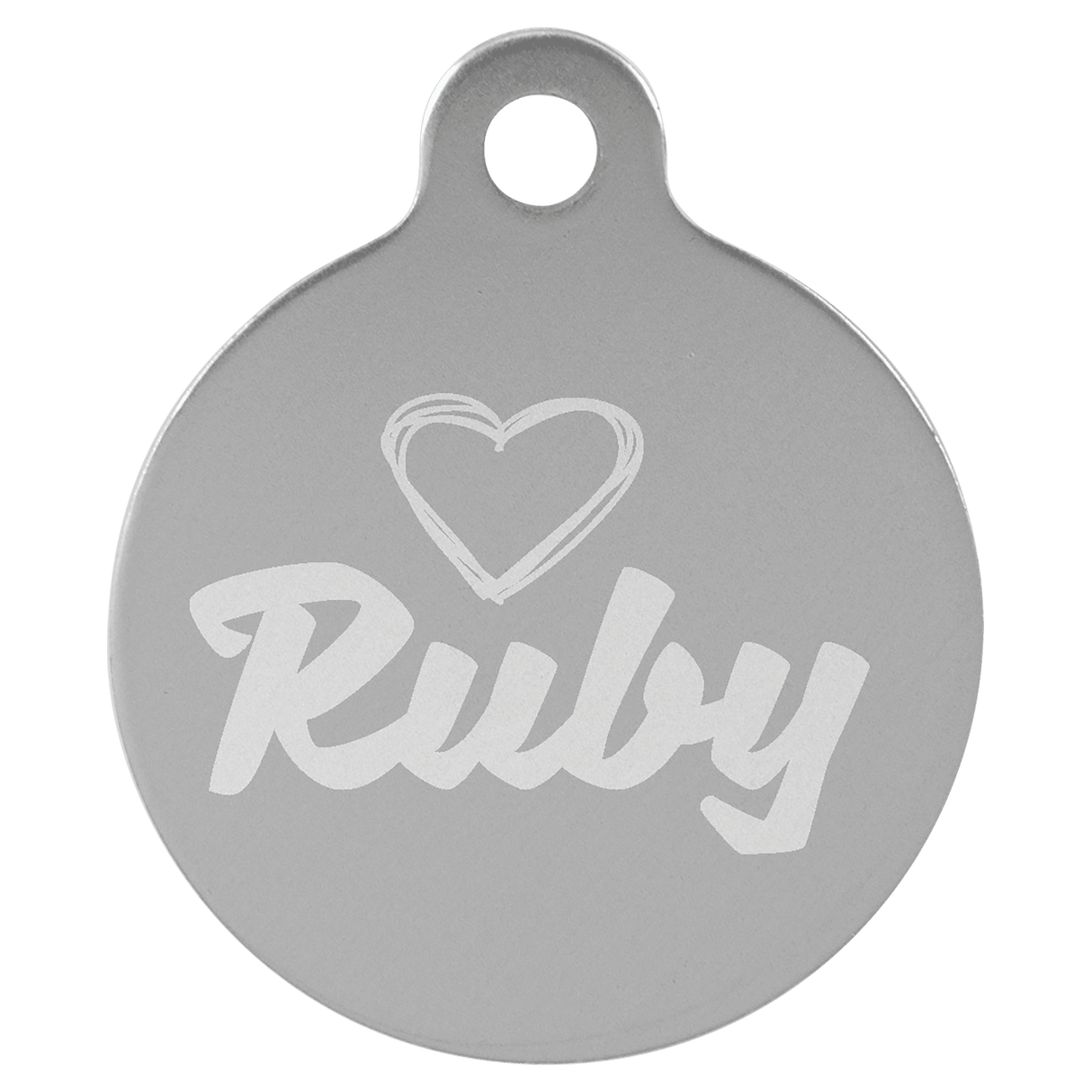Round Pet Tag-AKD Ink