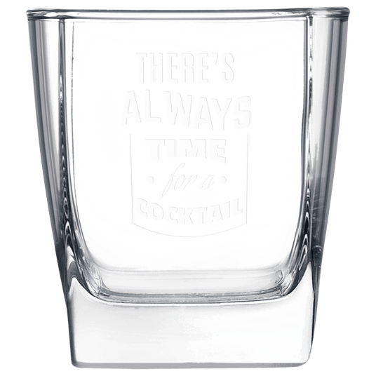 Square On The Rocks Glass