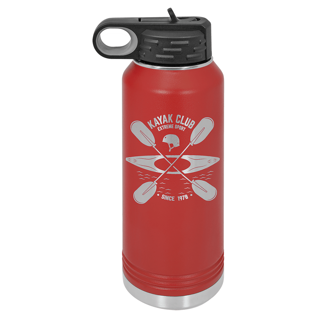 32 oz. Polar Camel Powder Coated Water Bottle-AKD Ink